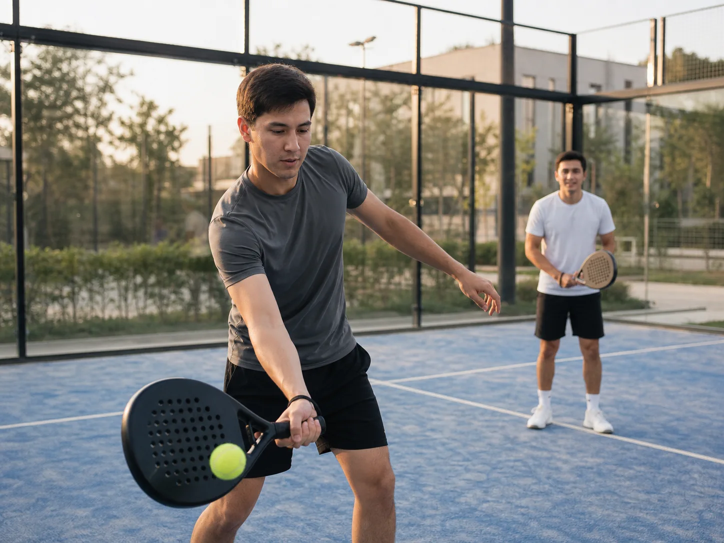 Yangi boshlovchi sinab ko‘rmoqda: padel